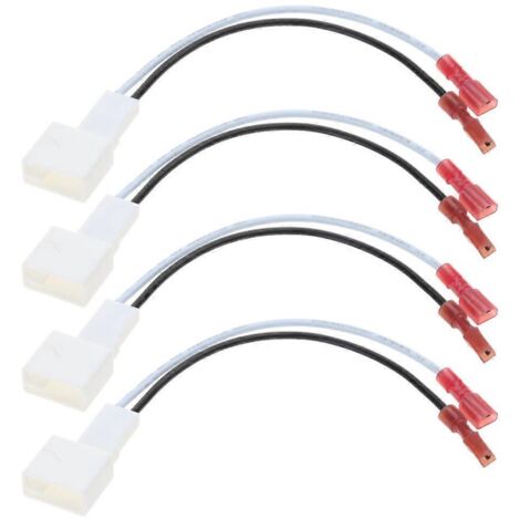 Connecteur adaptateur faisceau de câbles haut-parleur pour autoradio, compatible Honda Accord, Civic, CRV, prise de remplacement.