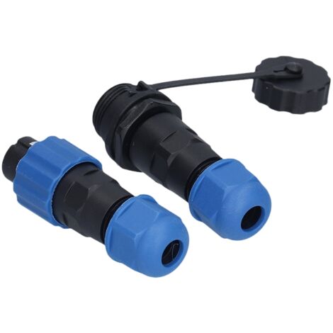 Connecteur aéronautique 2 broches 380V 10A - Prise robuste 1 à 7 broches, résistant à la corrosion, fiable pour avions et drones