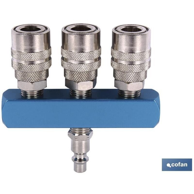 Prise rapide avec 3 prises