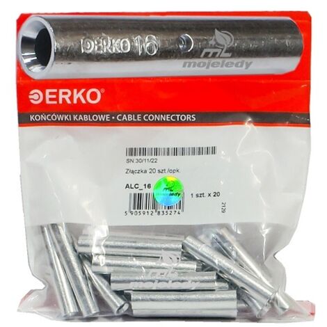 Connecteur Al, manchon de raccordement ALC 16, 20 pcs. Erko