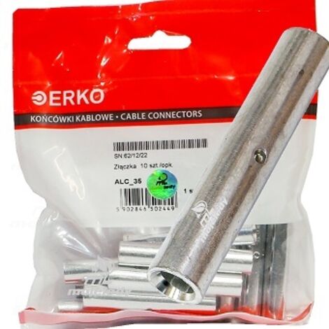 Connecteur Al, manchon de raccordement ALC 35 10 pcs Erko