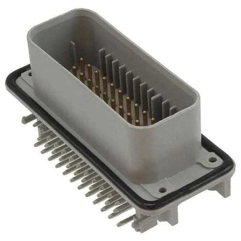 Connecteur AmpSeal female 35 Voies gris PCB 90° avec des épingles en or