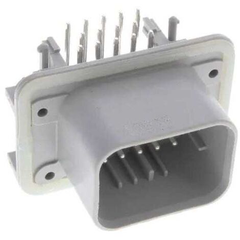 Connecteur AmpSeal femelle 14 Voies gris PCB 90°