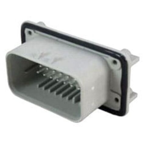 Connecteur AmpSeal femelle 23 Voies gris PCB 90°