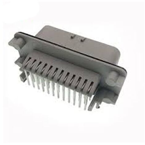 Connecteur AmpSeal femelle 23 Voies gris PCB 90° avec des épingles en or