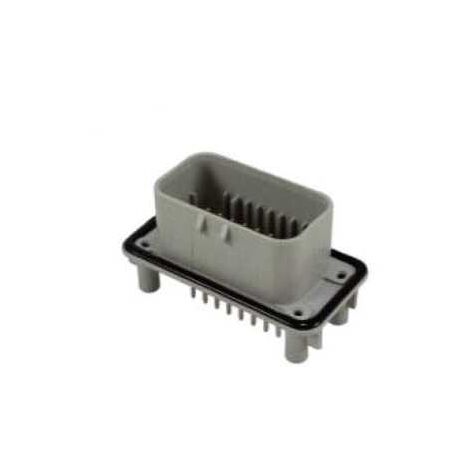 Connecteur AmpSeal femelle 23 Voies gris PCB