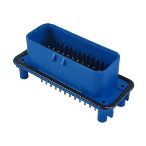 Connecteur AmpSeal femelle 35 Voies bleu PCB con broche dorato