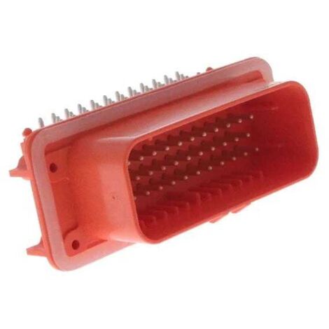 Connecteur AmpSeal femelle 35 Voies orange PCB 90° goupilles dorées