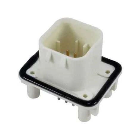 Connecteur AmpSeal femelle 8 Voies blanc PCB avec épingle dorée