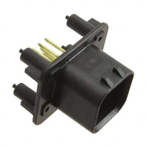 Connecteur AmpSeal mâle 8 Voies noir PCB or