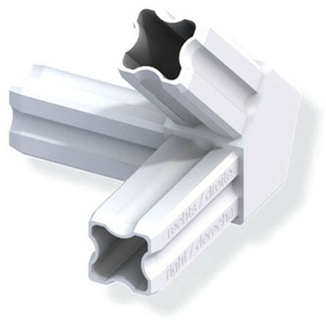 NORDLINGER - Profil aluminium pour plan de travail Prof'Alu A finition de  bordure 2/4RD 38mm rayon de 3 à 5mm