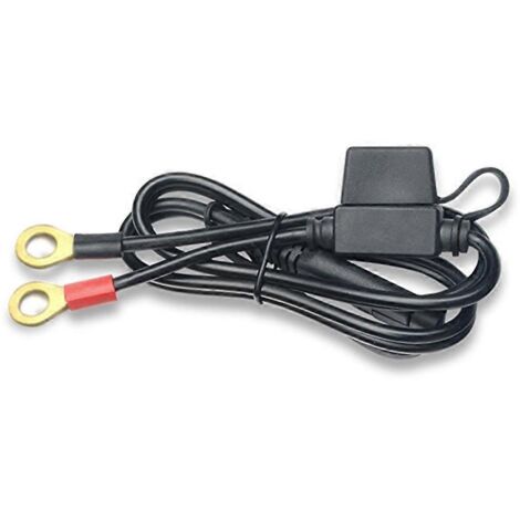 Connecteur annulaire de sortie de batterie de voiture, câble de borne de chargeur de batterie de motoneige 12 V