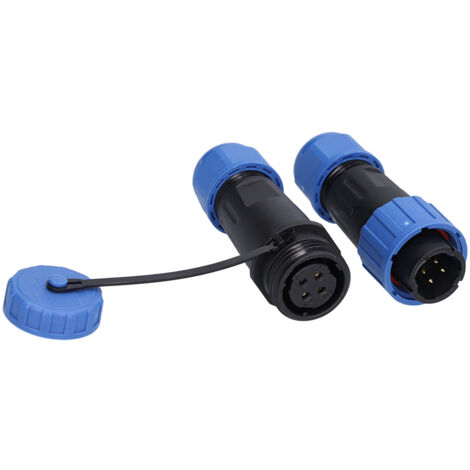 Connecteur Automobile 4 Pins IP68 Étanche Mâle Femelle pour Câblage Voiture