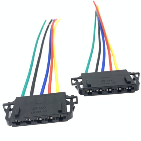 Connecteur automobile DJ7054F-6.3-21 pour prise de capteur Volkswagen 1J0972755 avec bornier.