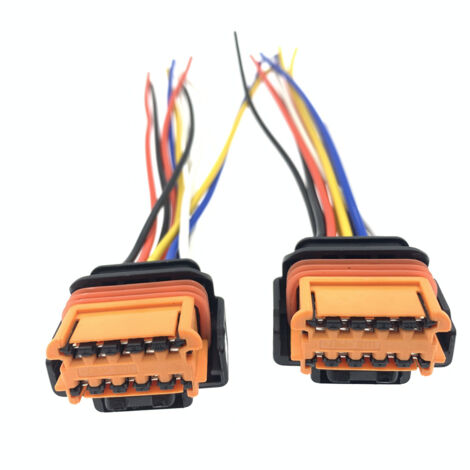 Connecteur automobile DJ7103-1.5-21 pour bloc optique de phare Peugeot Citroën, référence 98788-1201