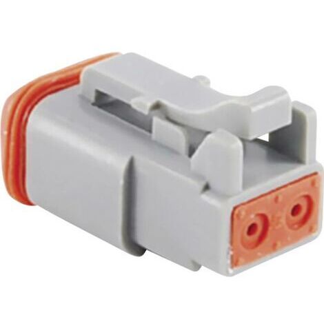 Connecteur automobile mâle Amphenol AT06 2S Pôle: 2 13 A 1 pc(s) Y733591