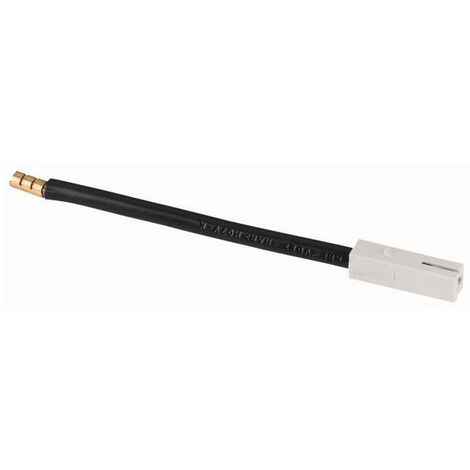 Connecteur avec câble 10mm² L 120mm noir EATON BPZ-P/L-10/120