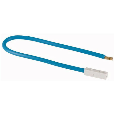 Connecteur avec câble 10mm² L 320mm bleu EATON BPZ-P/N-10/320