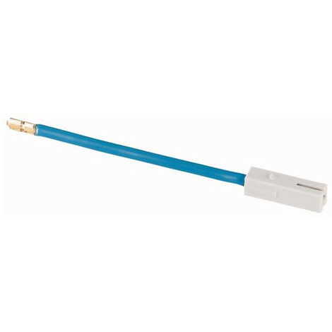 Connecteur avec câble 6mm² L 120mm bleu EATON BPZ-P/N-6/120
