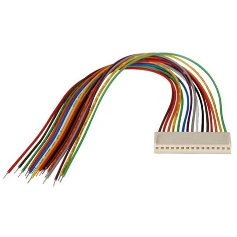 Connecteur avec cable pour ci - femelle - 15 contacts / 20cm