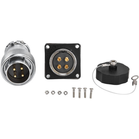 Connecteur aviation AC 500 V, alimentation stable, haute résistance, étanche, adaptateur de prise et de fiche