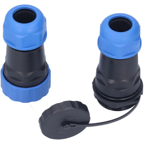 Connecteur Aviation SP28 Type Docking 45A IP68 Étanche Prise 3 Pôles pour Haut Courant