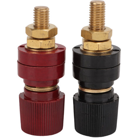 Connecteur banane M10x60mm en cuivre pur pour accessoires de test électronique, prise haut voltage 220‑380V