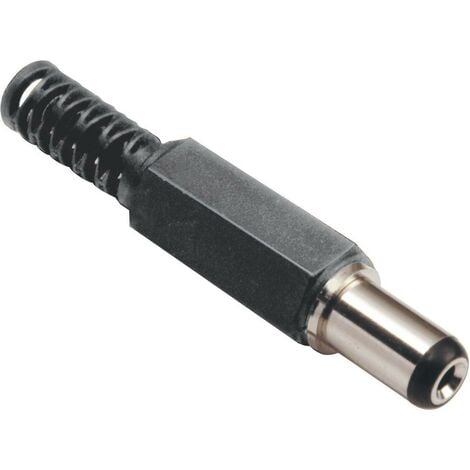 Connecteur basse tension mâle, droit BKL Electronic 072103 Ø extérieur: 3.8 mm Ø intérieur: 1 mm 1 pc(s) S27555