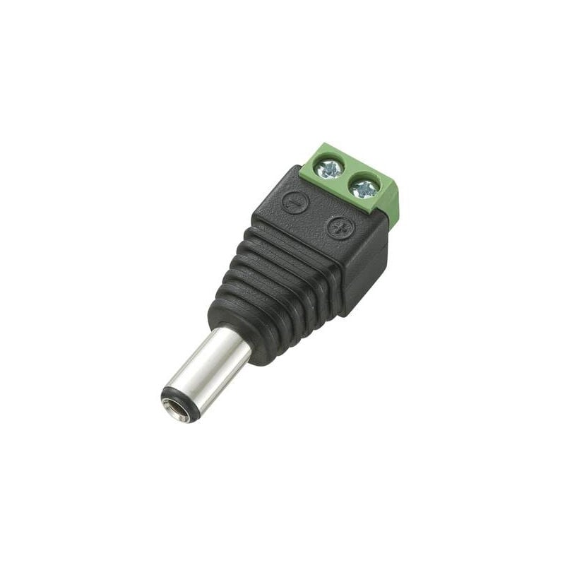 Tru Components - connecteur basse tension mâle, droit DC-13M 1572162 ø extérieur: 5.5 mm ø intérieur: 2.5 mm 1 pc(s)