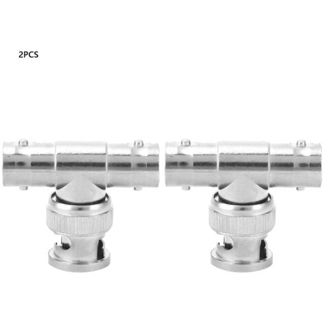 Connecteur BNC en forme de T, fonctionne pendant longtemps, conception ergonomique en intérieur
