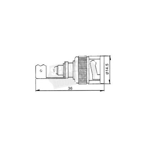 Connecteur bnc male a souder (lot de 2)