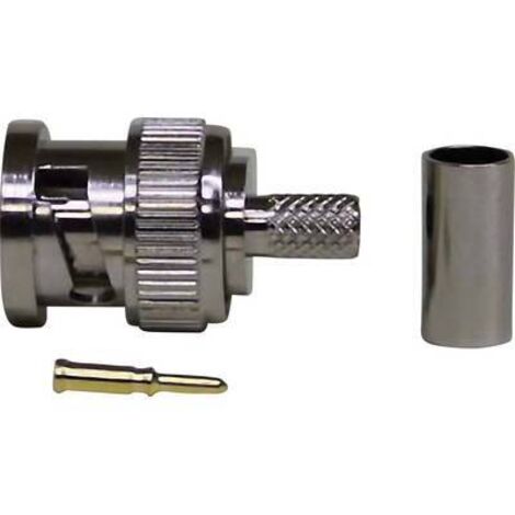 Connecteur BNC mâle droit 50 Ω 1 pcs. S476991