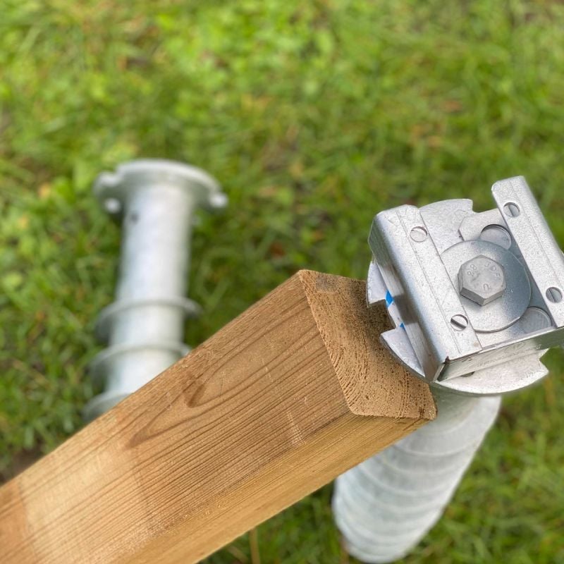 Weasyfix - Connecteur bois en acier galvanisé à partir de 140 mm
