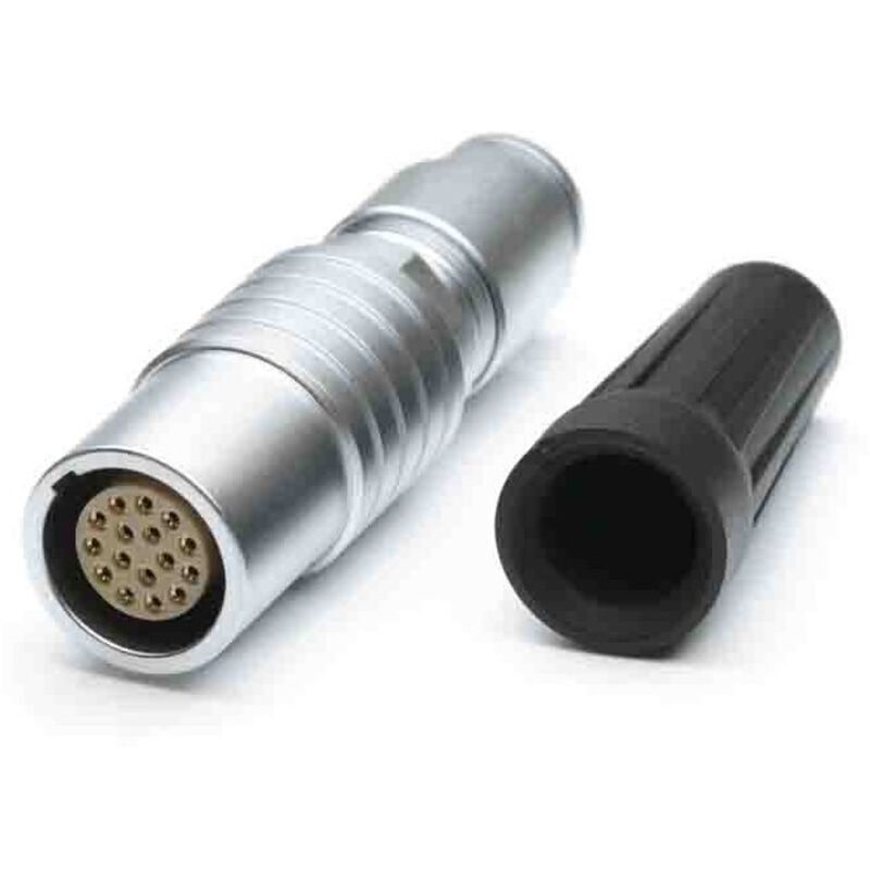 Connecteur circulaire 16 contacts, Montage sur câble, raccordement A souder ( Prix pour 1 )