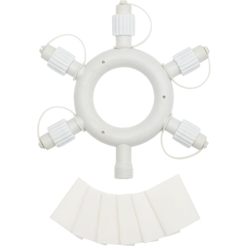 Connecteur circulaire 18 cm 5 sorties 230V ac