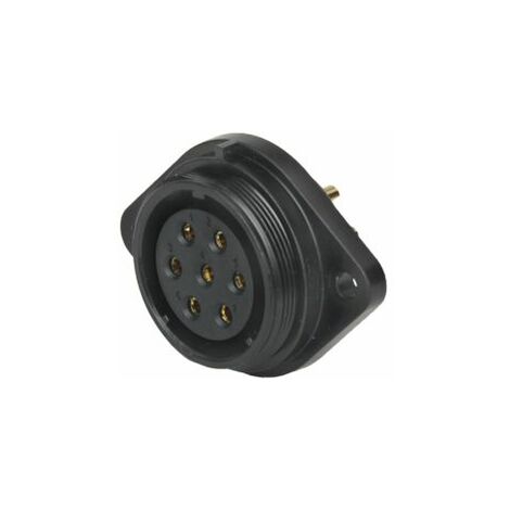 Connecteur circulaire 35 contacts, Montage panneau, raccordement A souder ( Prix pour 1 )