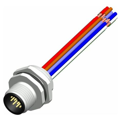 Connecteur circulaire RS PRO, M12 12 contacts ( Prix pour 1 )