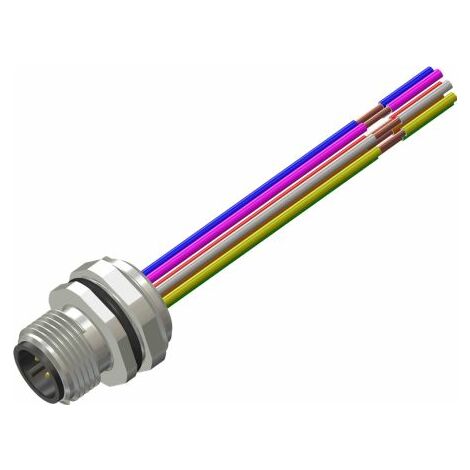 Connecteur circulaire RS PRO, M12 8 contacts ( Prix pour 1 )