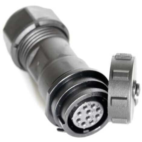 Connecteur circulaire RS PRO, Standard 10 contacts, Montage sur câble, raccordement A souder ( Prix pour 1 )