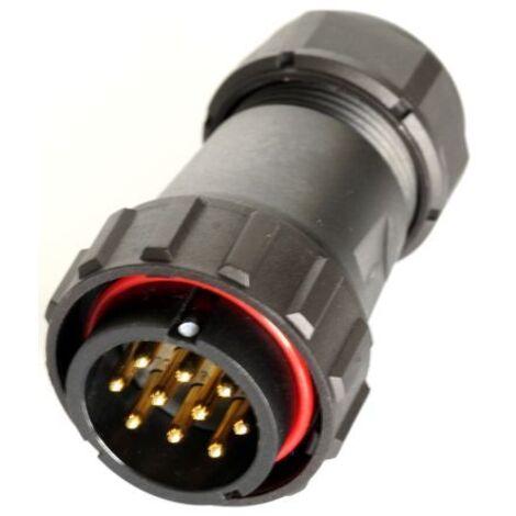 Connecteur circulaire RS PRO, Standard 10 contacts, Montage sur câble, raccordement A visser ( Prix pour 1 )