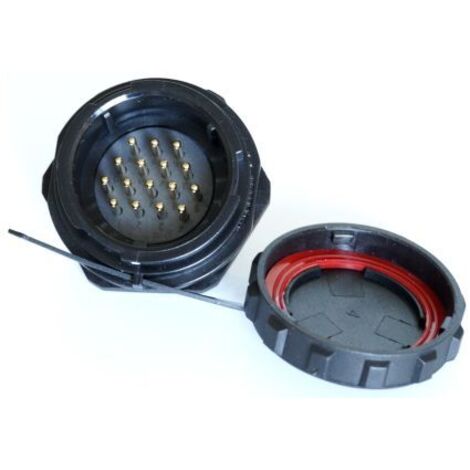 Connecteur circulaire RS PRO, Standard 16 contacts, Montage panneau, raccordement A souder ( Prix pour 1 )