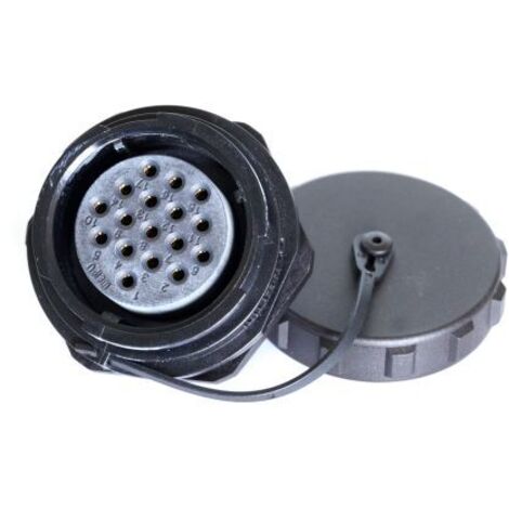 Connecteur circulaire RS PRO, Standard 17 contacts, Montage panneau, raccordement A souder ( Prix pour 1 )