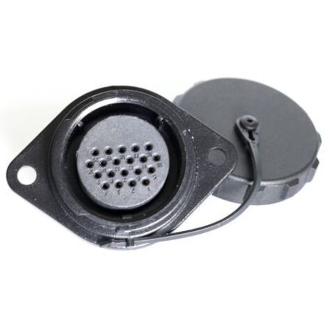 Connecteur circulaire RS PRO, Standard 20 contacts, Montage panneau, raccordement A souder ( Prix pour 1 )