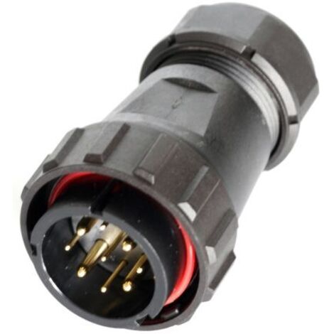Connecteur circulaire RS PRO, Standard 20 contacts, Montage sur câble, raccordement A souder ( Prix pour 1 paire )