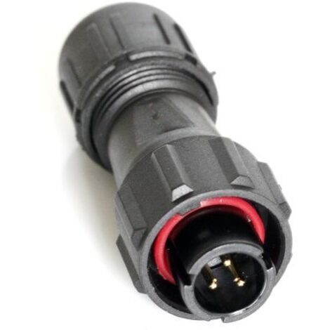 Connecteur circulaire RS PRO, Standard 3 contacts, Montage sur câble, raccordement A souder ( Prix pour 1 )