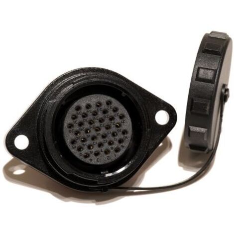 Connecteur circulaire RS PRO, Standard 35 contacts, Montage panneau, raccordement A souder ( Prix pour 1 )