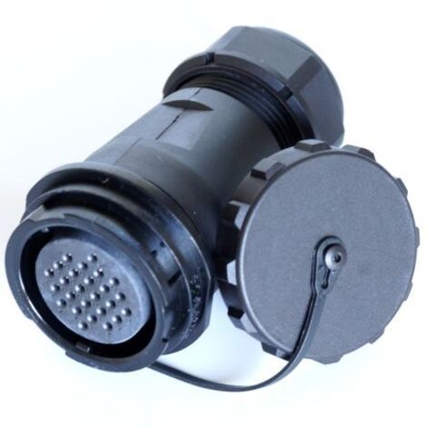 Connecteur circulaire RS PRO, Standard 35 contacts, Montage sur câble, raccordement A souder ( Prix pour 1 )