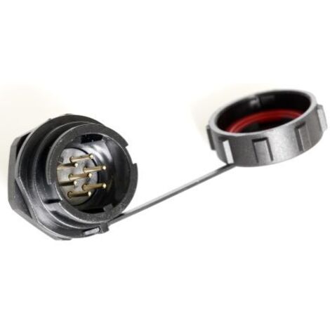 Connecteur circulaire RS PRO, Standard 7 contacts, Montage panneau, raccordement A souder ( Prix pour 1 )