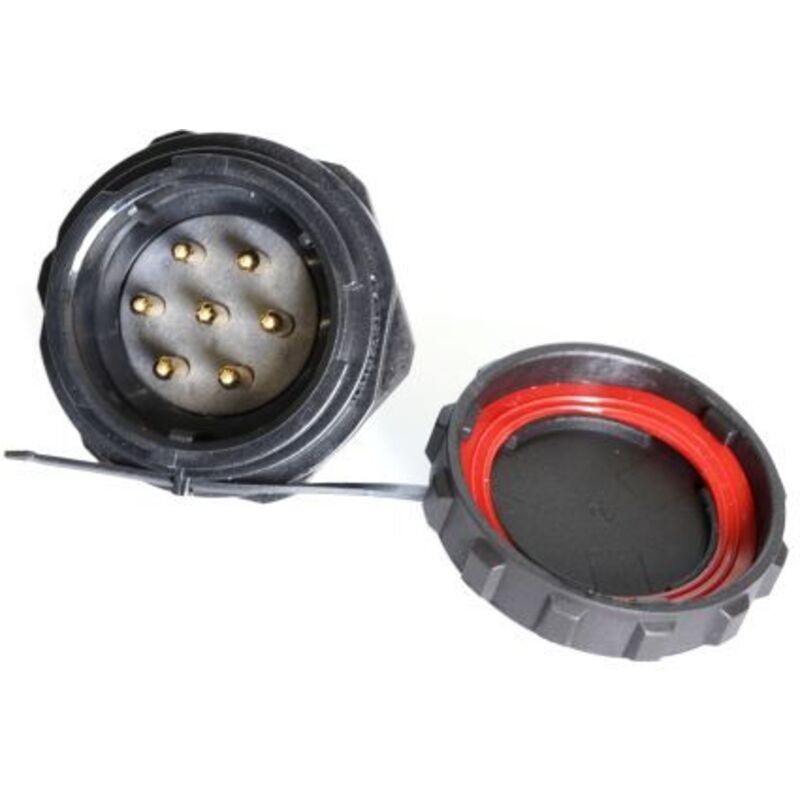 Connecteur circulaire RS PRO, Standard 7 contacts, Montage panneau, raccordement A visser ( Prix pour 1 )