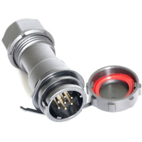 Connecteur circulaire RS PRO, Standard 7 contacts, Montage sur câble, raccordement A souder ( Prix pour 1 )